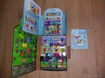 sada Stikeez Lidl Happy Home domeček, lednička