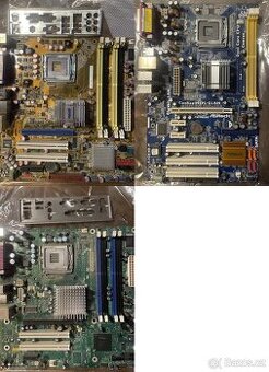 Asus P5GV-MX, P5K-VM, ASRock Conroe945PL-GLAN - 1
