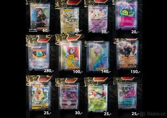 Kusové karty Pokémon (EX, Fullart atd.)