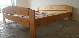 PRODÀM POSTEL- 200/200- MATRACE 2KS-BONUS- MASIVNÌ BOROVICE