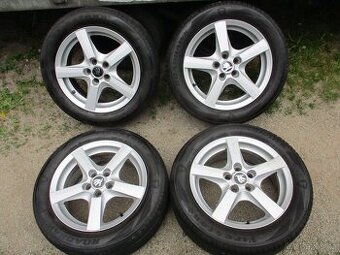 Alu kola 5x100 R16 Pneu letní 205/55 R16