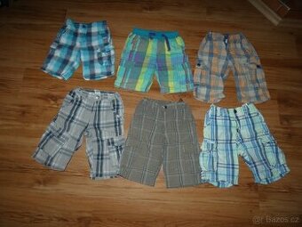 Kraťasy, šortky, NEXT , H&M, C&A vel od 98 -122