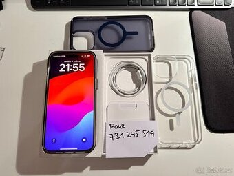 iPhone 15 Pro Max 256GB, modrý titan, v záruce v Datart