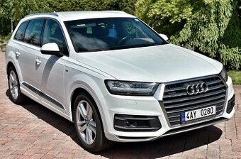 Audi Q7 3.0 TDI, S-line, TOP STAV, ČR, DPH, 1. majitel