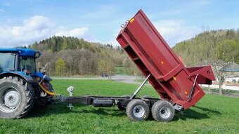 Traktorový návěs,Vlek za Traktor,Vlečka,Přívěs,Dumper 10t