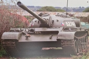 Kovová cedule 30x20 TANK T-55