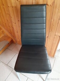 koženkové židle 4 ks