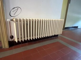 Prodám staré litinové radiátory - funkční