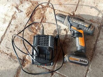 Akušroubovák akuvrtačka Worx 16v 3Ah Plně funkční