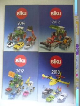 PRODÁM KATALOGY SIKU SEŠÍTEK A6, rok 2012, 2016, 2017 a 2018