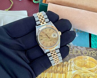 ♛ Rolex Datejust Bicolor 16233 FULL SET 🇨🇭 - 1