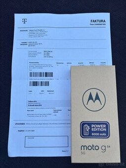 NOVÝ Motorola Moto G54 5G Power Edition, záruka, 8/256 GB –