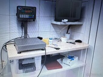 Vážící a etiketovací zařízení - váha můstková 1T33N