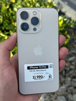 iPhone 13 Pro - 128GB - TOP STAV - 6M ZÁRUKA