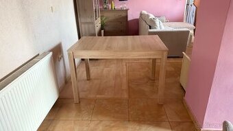 Jídelní stůl rozkládací, barva šedý dub