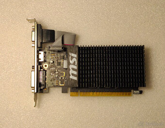 Grafická karta, MSI GeForce GT 710 1GD3H LP