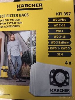 Prodám Kärcher sáčky do vysavače KFI 357