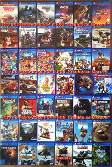 Hry na Playstation PS4 a PS5 - 2.část