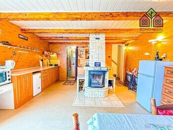 Chata, OV, dispozice 4+kk, plocha 90 m2, zahrada 581 m2, per - 1