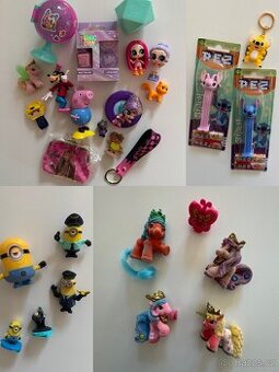 Menší hračky a drobnosti (různé sety)