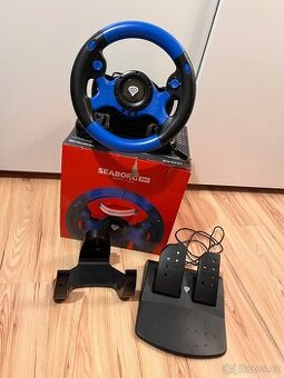 Závodní volant pro PC a konzoly