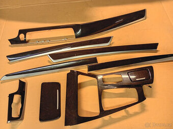 interiér dřevo dekor lišty Bmw F10 - F11 JASAN