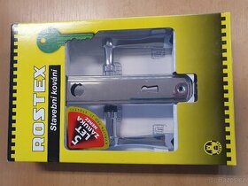 Dveřní kování TERNO Rostex stříbrné klíč