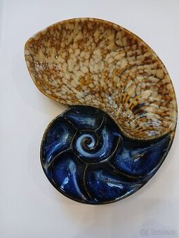 Keramický talíř / miska šnek