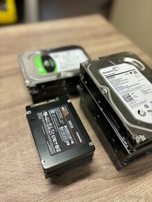 Pevné disky HDD, SSD, M.2 250GB 500GB 1TB 2TB 4TB 8TB záruka