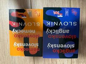 Slovníky Nemecko - Slovenský a Anglicko Slovenský