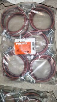 Objímky HILTI se zvukovou izolací