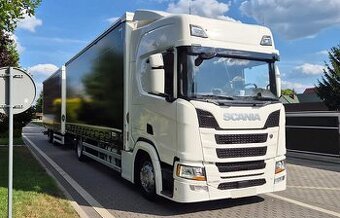 Scania R360 - velkoobjemová tandemová souprava