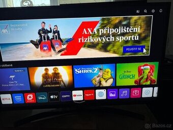 Lg televize 108cm,4krozliseni,smart funkce,magicky ovladač