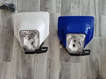 Prodám přední světlo modré a bílé / maska