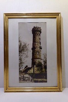 Děčín-Sněžník- Rozhledna - velké staré Foto 