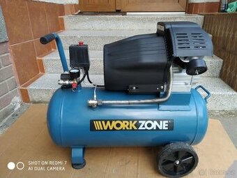 Prodám 2-pístový kompresor Workzone WZ-AC 400/50 - 10 Barů.