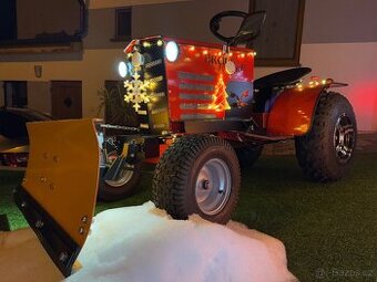 Sněžný elektrický traktůrek BROLS 1000 + el.radlice TOP STAV