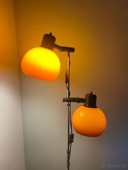 Retro lampa podlahová 80. léta