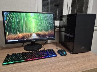 Herní PC sestava Ryzen 3 3100, GTX 1070 8GB, 16GB, SSD 500G