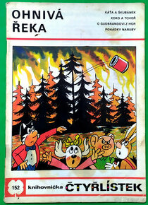 ČTYŘLÍSTEK č. 152/1988 OHNIVÁ ŘEKA