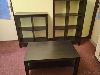 2 skříňky, konferenční stolek