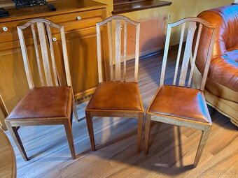 Kozene masivni zidle do chalupy