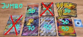 Pokémon Jumbo karty - velké (oversized)