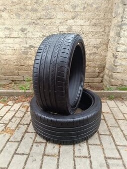 2x 225/40 R18 92Y Continental 5 mm - letní pneu