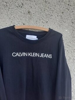 Calvin Klein Jeans mikina crewneck černá