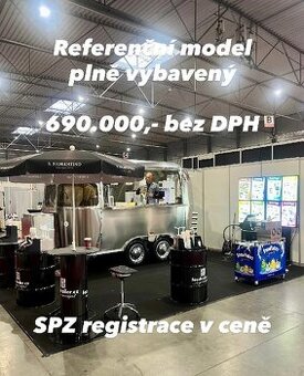Foodtrailer Foodtruck Airstream style model