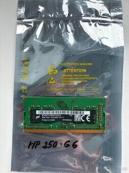 Prodám Pamět RAM DDR 4 - 2400 mghz 8 MB.