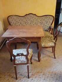 Pohovka,židle, stůl