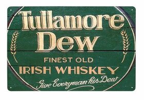 plechová cedule - Tullamore Dew Irish Whiskey - 1