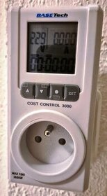 ⭐ Měřič spotřeby energie BaseTech Cost Control 3000 CZ ⭐